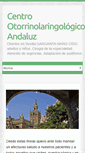 Mobile Screenshot of centrootorrinolaringologicoandaluz.com
